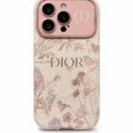 Luxury Floral Designer Protective Case for iPhone 12 to 17 Pro Max – Elegant Leather Finish