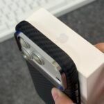 Premium Carbon Fiber Texture Protective Case with Metallic Camera Bumper - Image 7