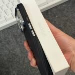 Premium Carbon Fiber Texture Protective Case with Metallic Camera Bumper - Image 8