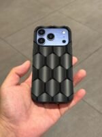 Luxury 3D Geometric Armor Case for iPhone – Premium Shockproof Protective Cover - Image 9