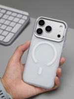 Premium Frosted Magnetic MagSafe Case for iPhone with Aluminum Camera Frame - Image 5