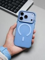 Premium Frosted Magnetic MagSafe Case for iPhone with Aluminum Camera Frame - Image 17