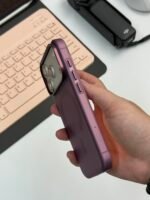 Premium Frosted Magnetic MagSafe Case for iPhone with Aluminum Camera Frame - Image 16