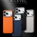 X-Level Better Enjoyment Series Skin Feel Leather Case for iPhone 17 Series