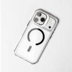 Crystal Clear Magnetic Ring iPhone Case - Image 3