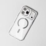 Crystal Clear Magnetic Ring iPhone Case
