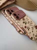 Floral Rose Leather iPhone Case – Premium Cute & Elegant Protective Cover - Image 7