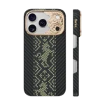 Knight Pro Black Case built with Kevlar® for iPhone 18 Pro Max