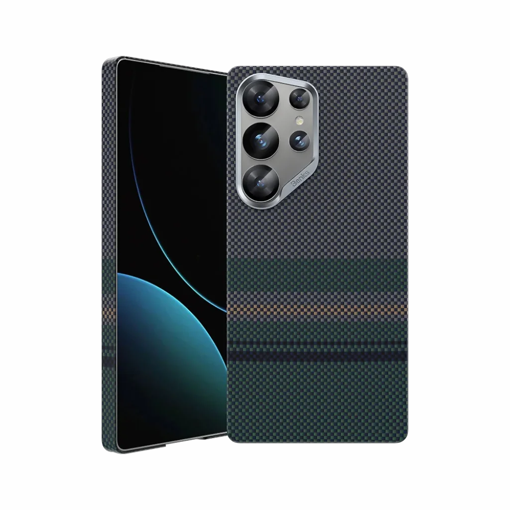 New-Template-Photoroom-21-1-2.webp Benks Aurora ArmorAir Case built with Kevlar® for Samsung Galaxy S25 Ultra - Image 1